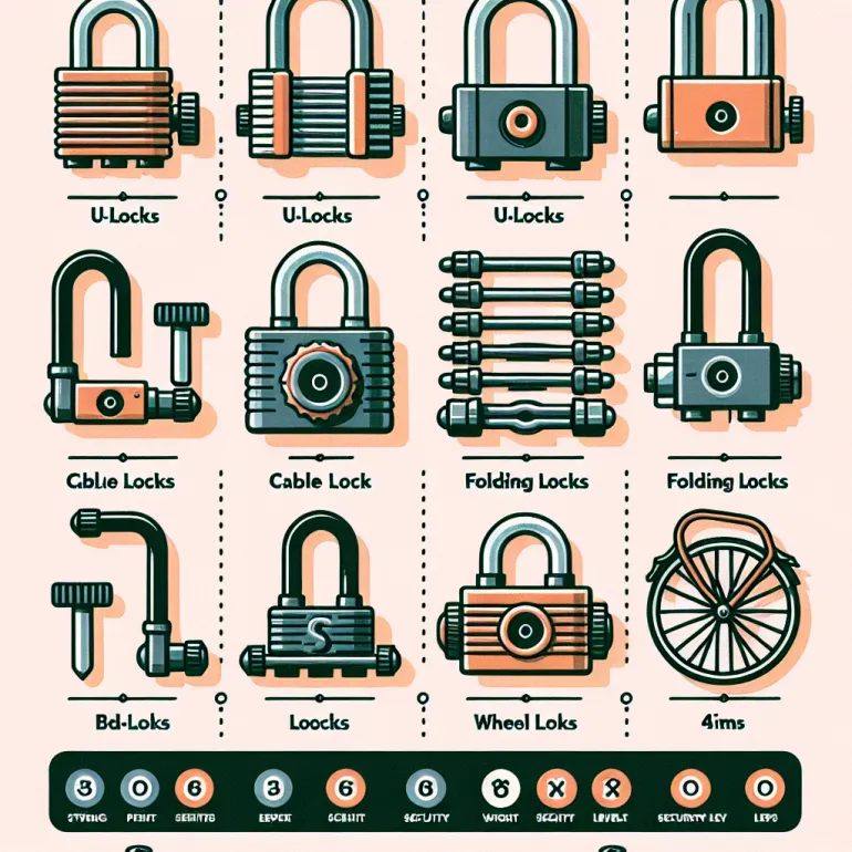 Какой замок для велосипеда лучше: Руководство по выбору