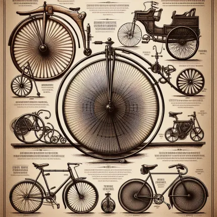 История развития велосипеда