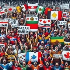 Плакаты болельщиков хоккея: Искусство поддержки и вдохновения